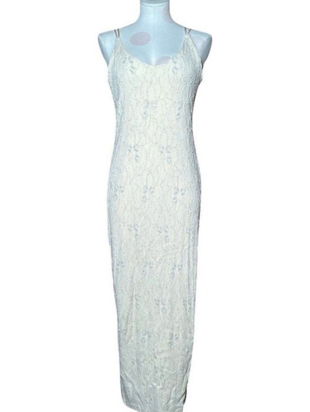 Y2k Pale Yellow Dress
